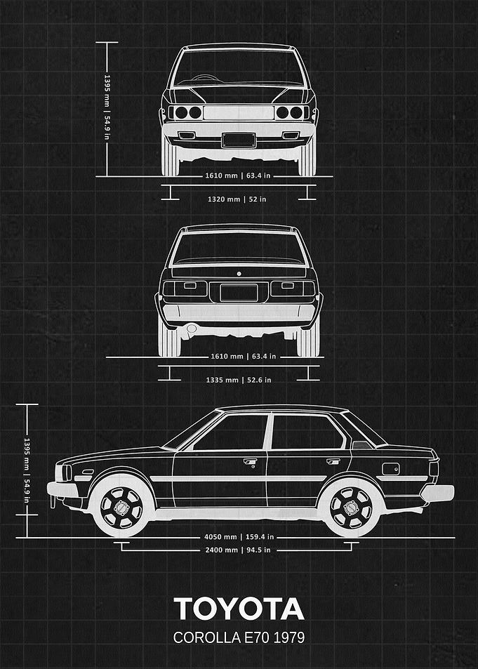 Toyota Corolla E70 1979