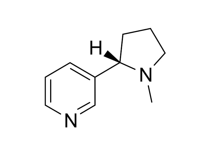 nicotine chemical formula