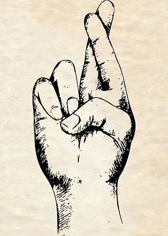 Crossed Fingers Vintage