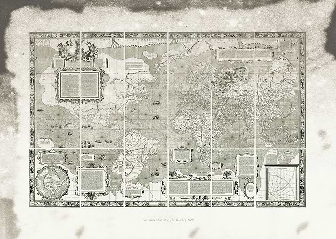 The World 1569 Mercator