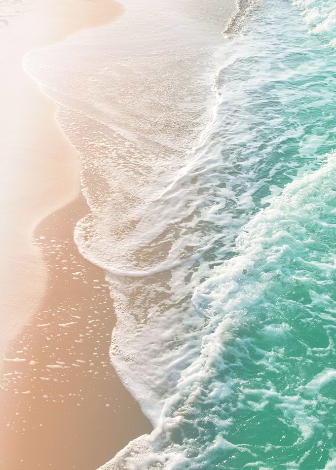 Soft Emerald Beige Ocean 1