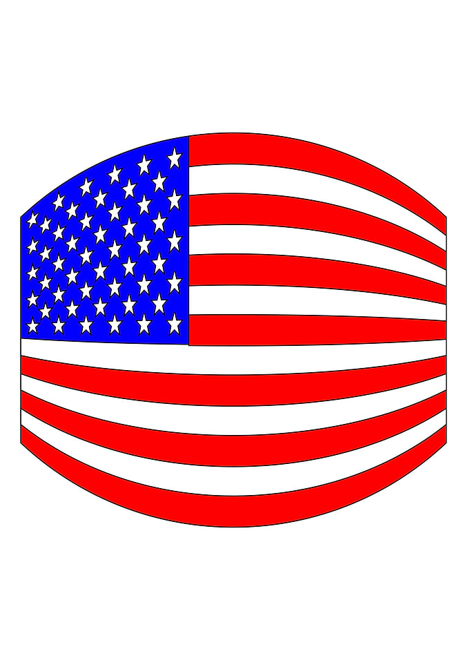 USA Stars and Stripes Flag