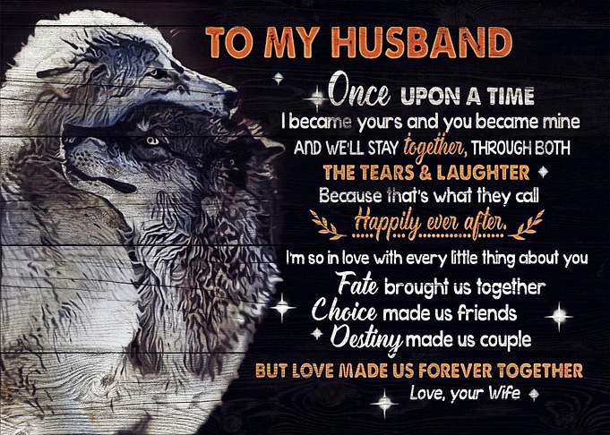To my Husband