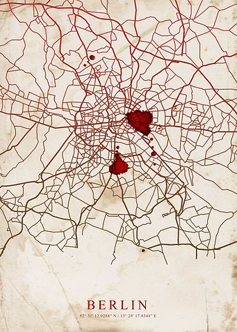 Map of Berlin