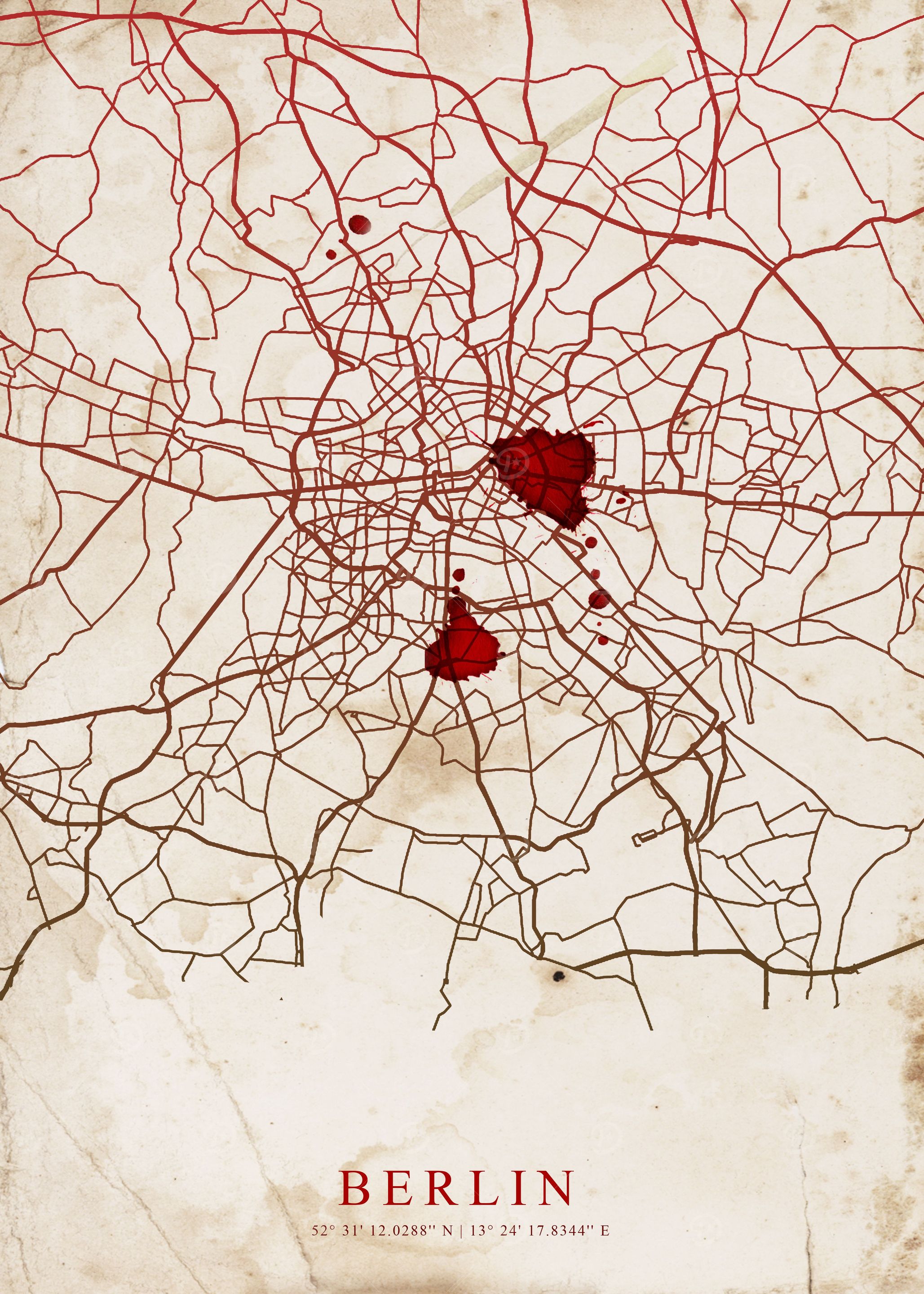 Map of Berlin