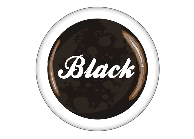 Black Coffee Icon