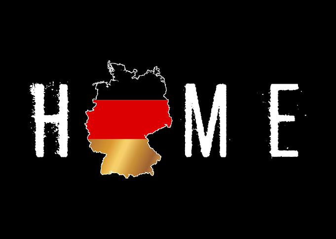 Germany Home colored