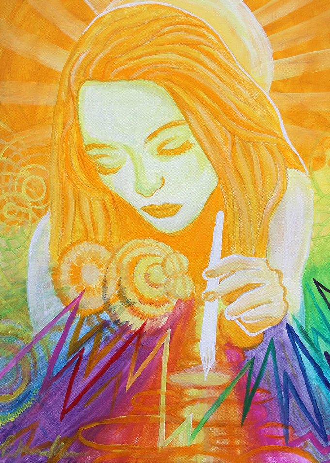 Divinity and the Brush