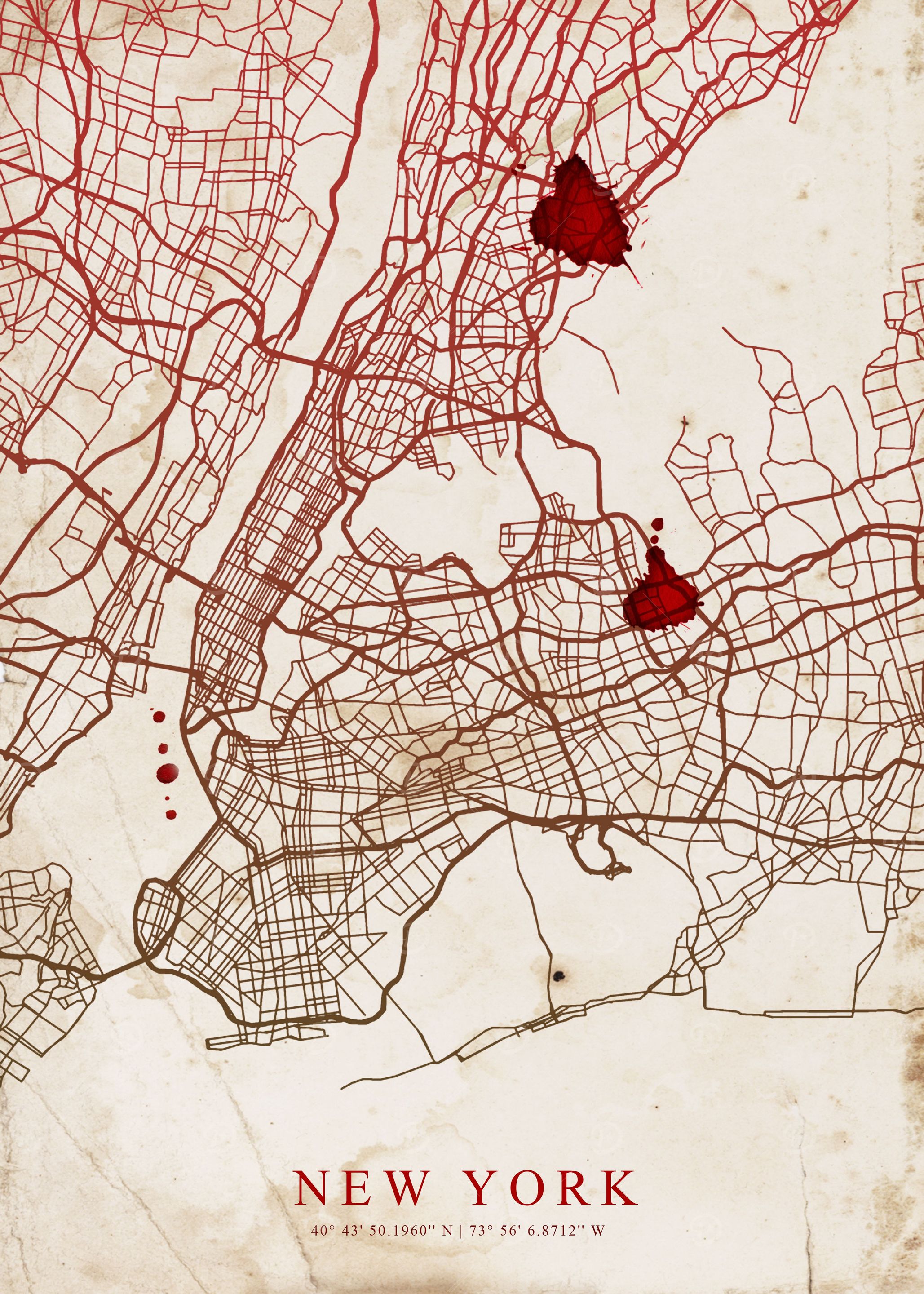 Map of New York