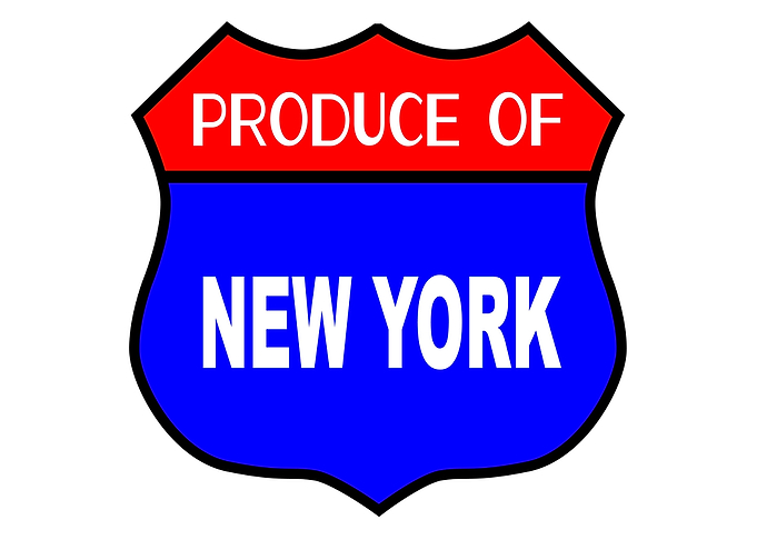 Produce Of New York