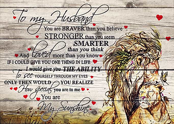 To my Husband