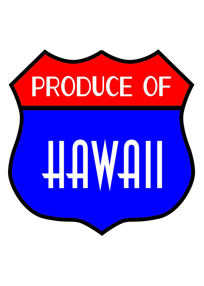 Produce Of Hawaii