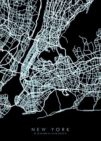 Map of New York