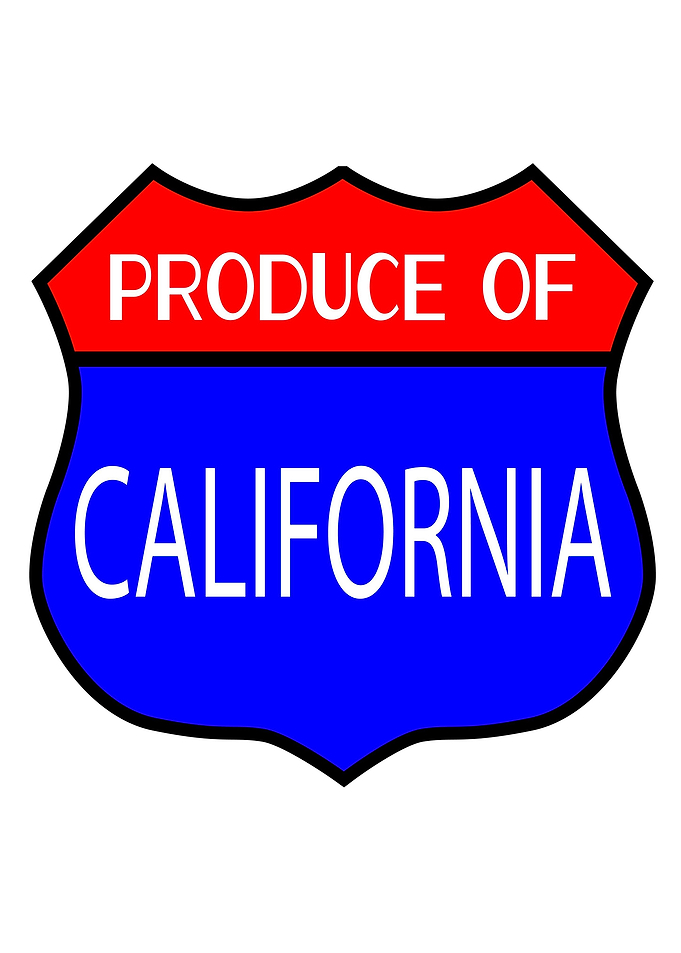 Produce Of California