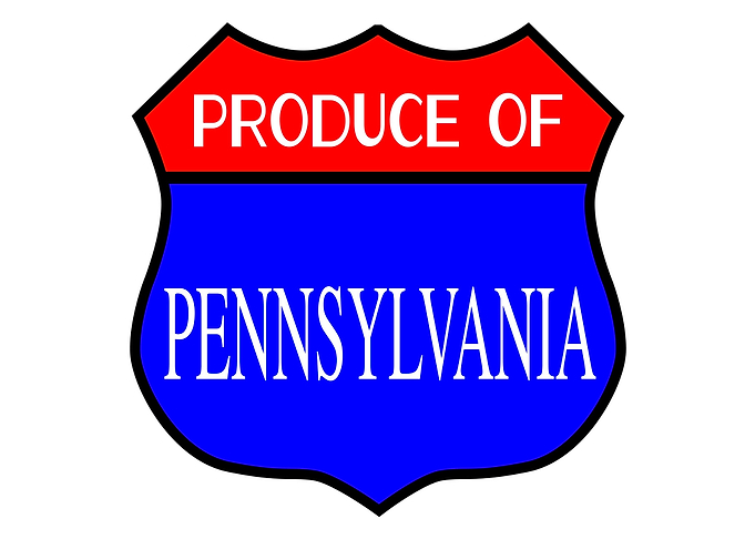 Produce Of Pennsylvania