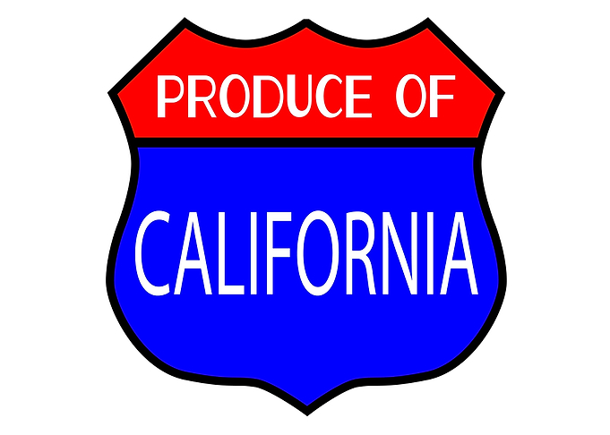Produce Of California