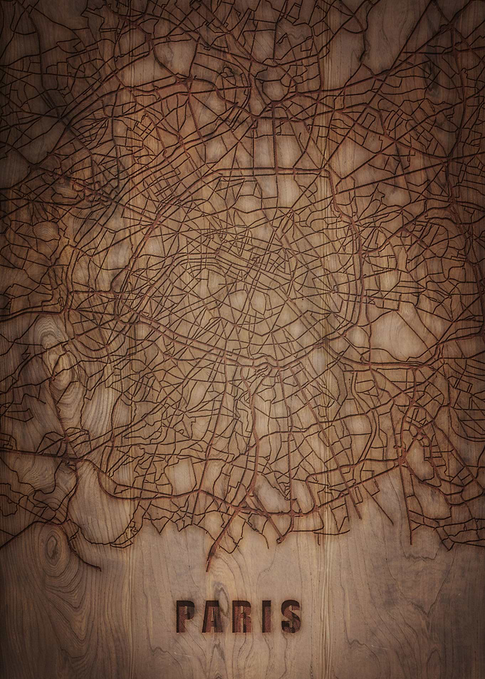 Map of Paris
