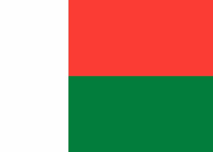 Madagascar National Flag