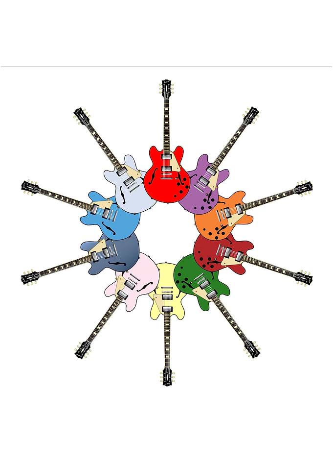 Semi Solid Guitar