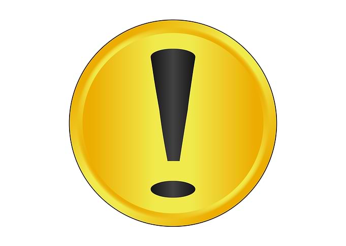Exclamation Mark Button