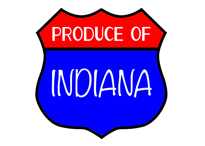 Produce Of Indiana