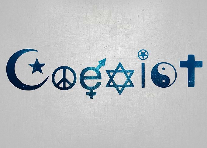 COEXIST Metallic Blue