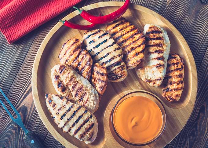 Grilled chicken breast