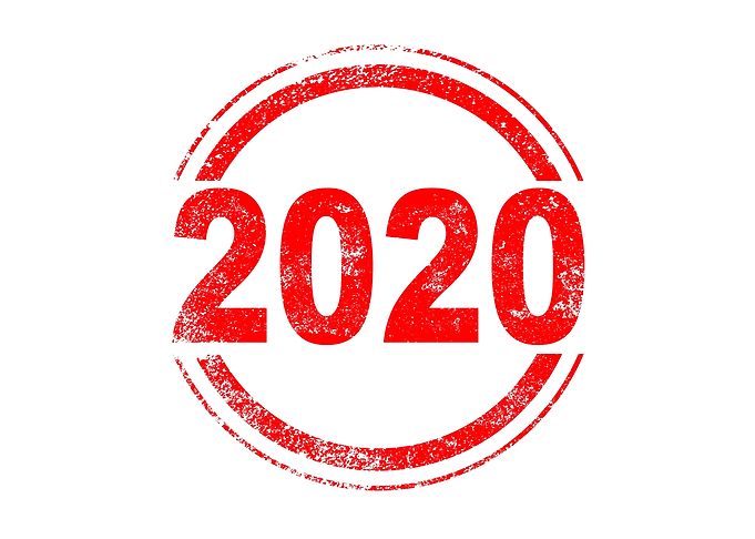 2020 Red Ink Stamp