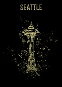 Seattle Landmark Skyline