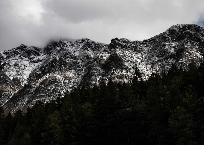 Montana Mountain Ridge