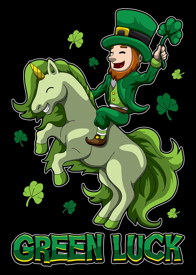 Green Luck Leprechaun