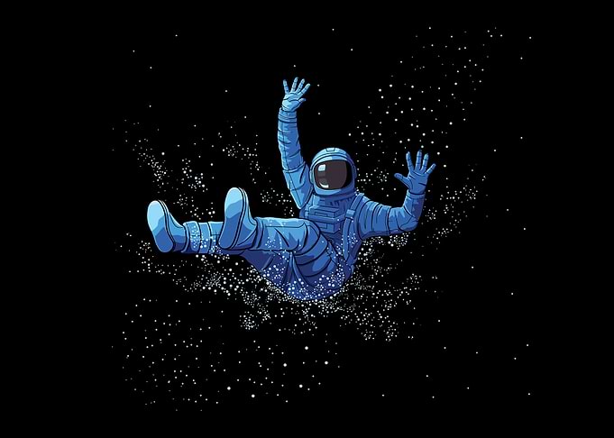 Astronaut waterslide