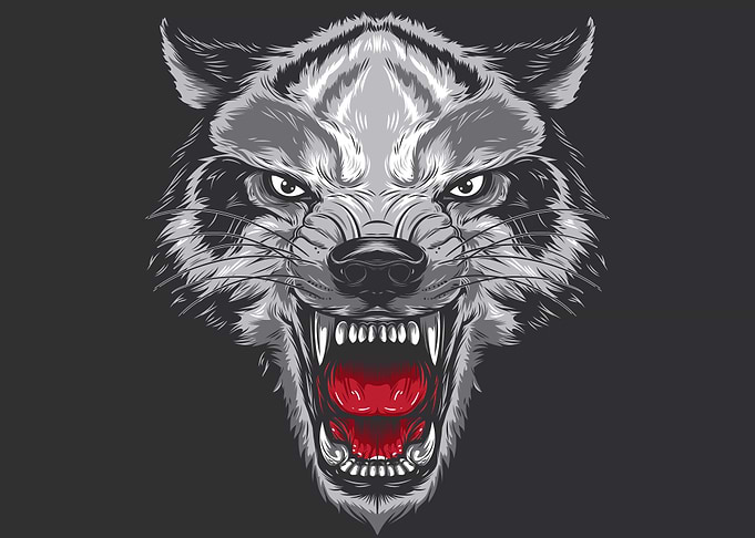 Angry Wolf