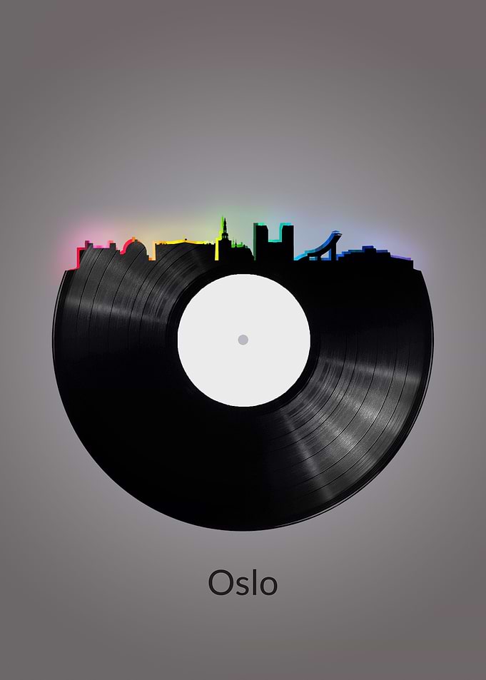 Oslo Skyline Vinyl