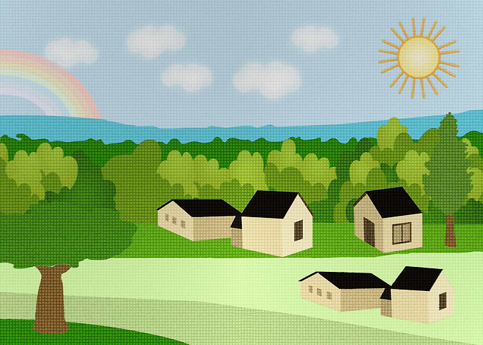 Kerala farmyard