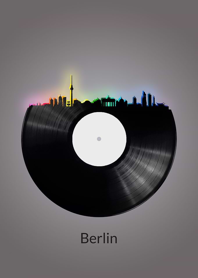 Berlin Skyline Vinyl