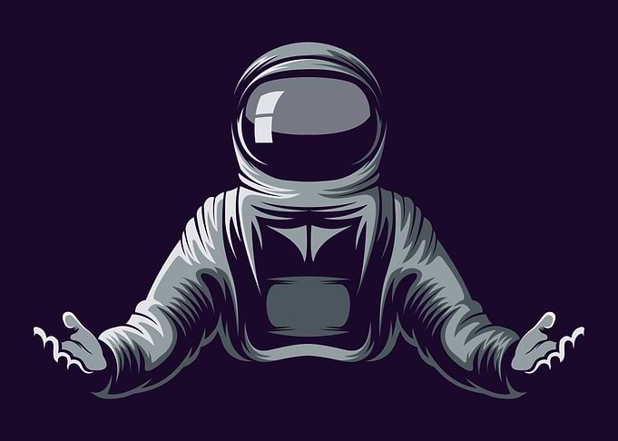 Astronaut Hug me