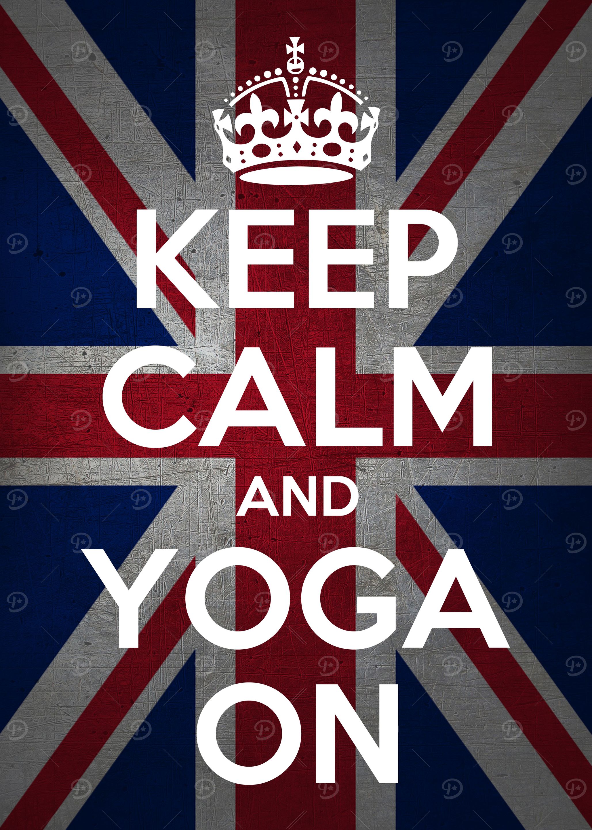Keep Calm and YOGA On