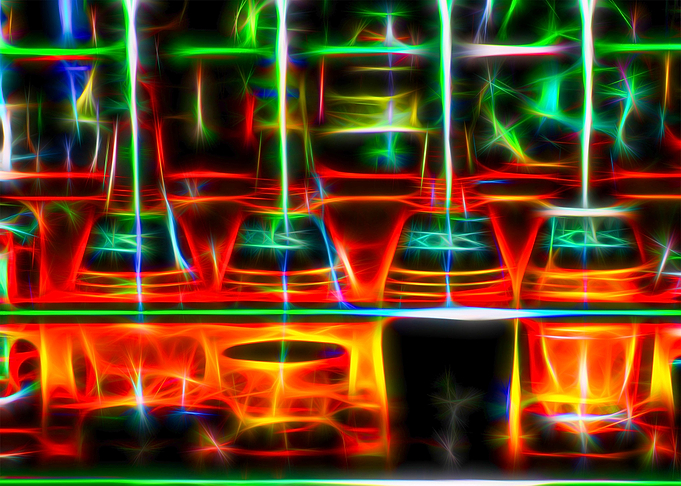 Neon Bottles