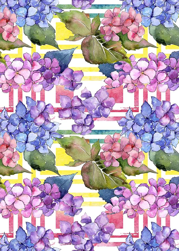 Hydrangea Pattern 01