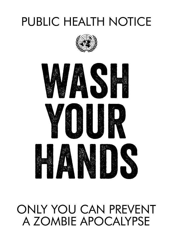 WASH HANDS Funny