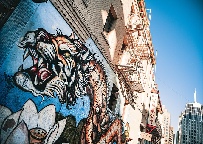 dragon wall