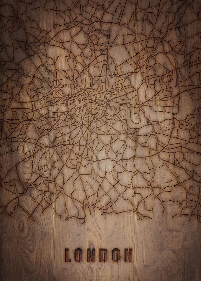 London Wood Map