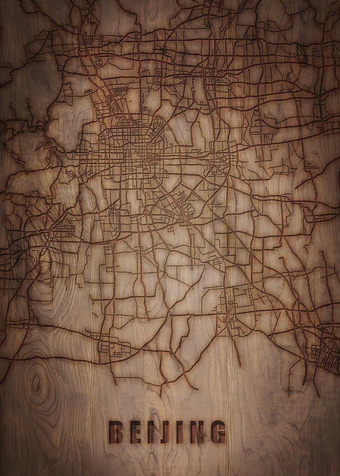Beijing Wood Map