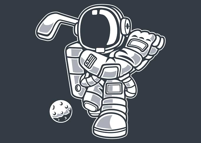 Funny Astronaut