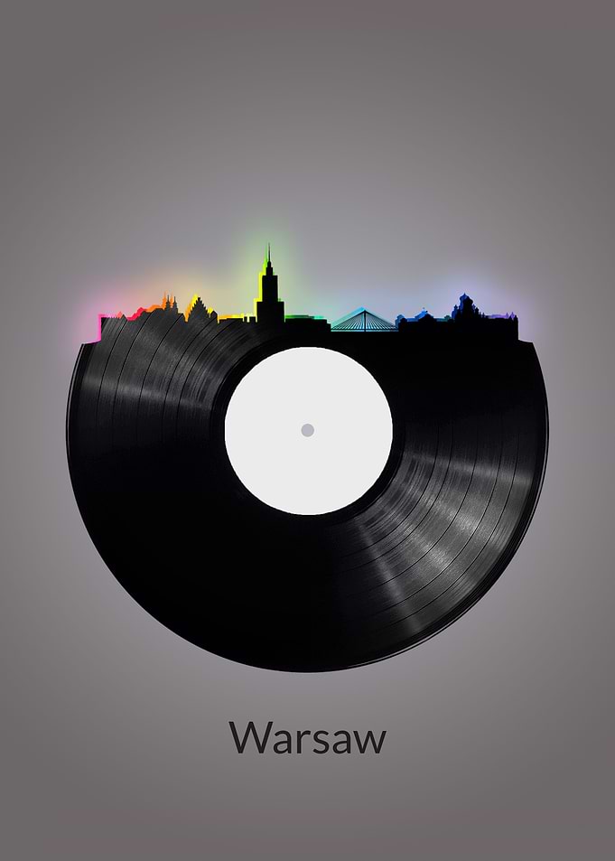 Warsaw Skyline Vinyl
