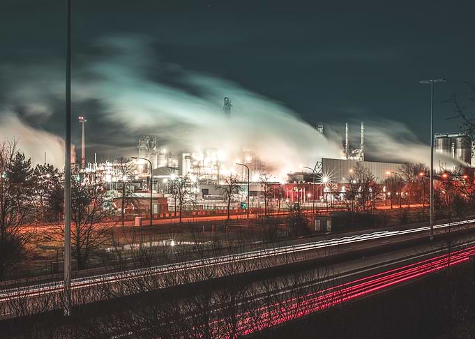 Factory in the dark