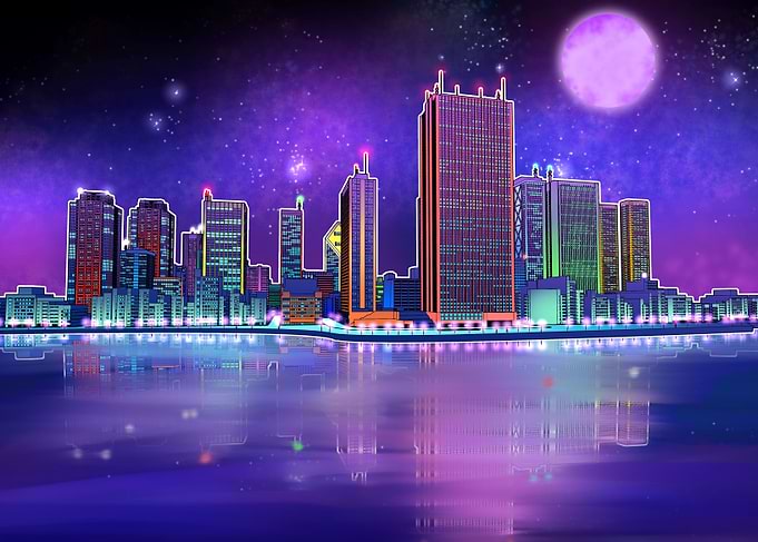 Synthwave City