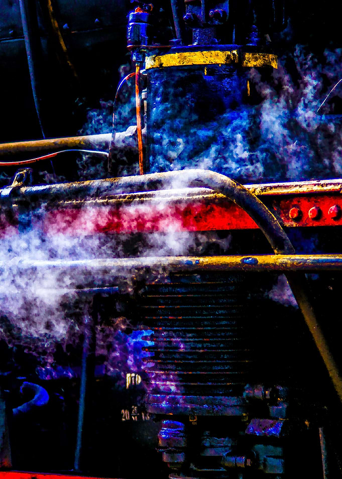 Air Pump Steam Engine Loco