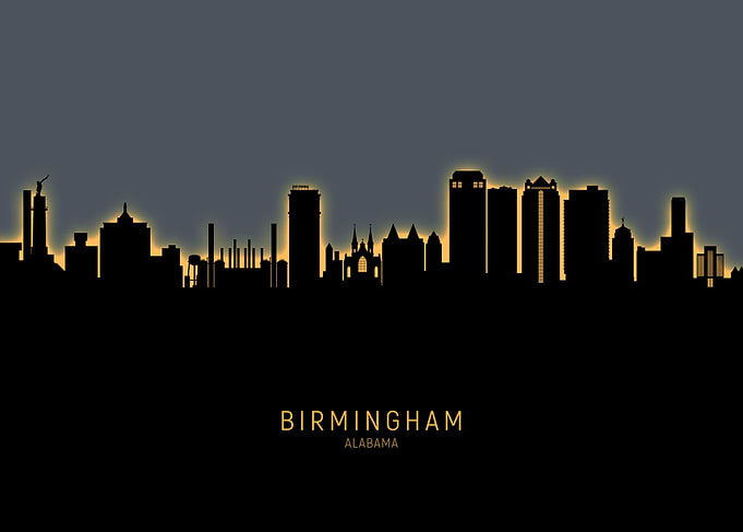 Birmingham Skyline Alabama